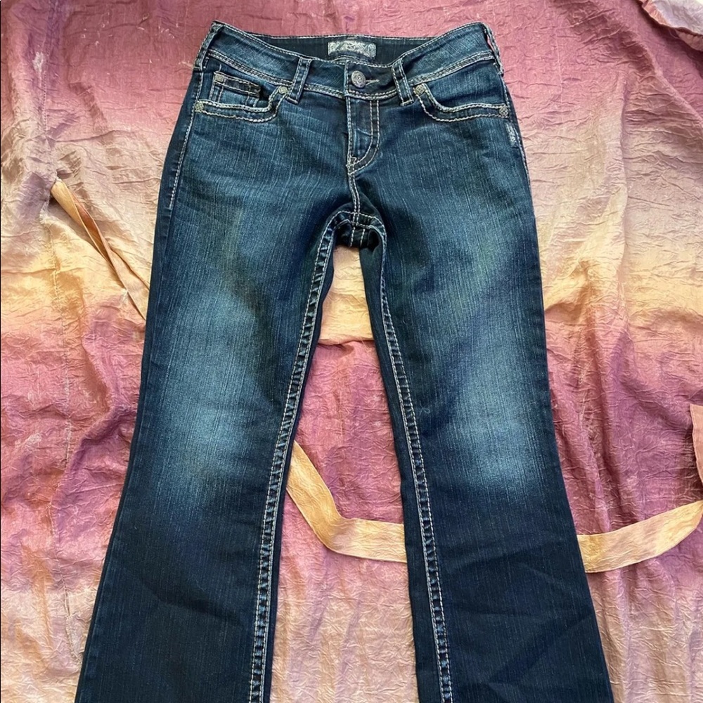 Silver suki surplus boot cut jeans